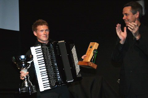 Winner of the 62nd Coupe Mondiale Grayson Masefield (New Zealand)