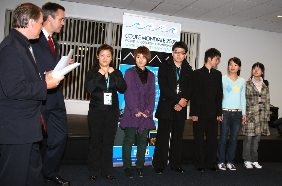 Contestants in the International Competition for Ensemble Music