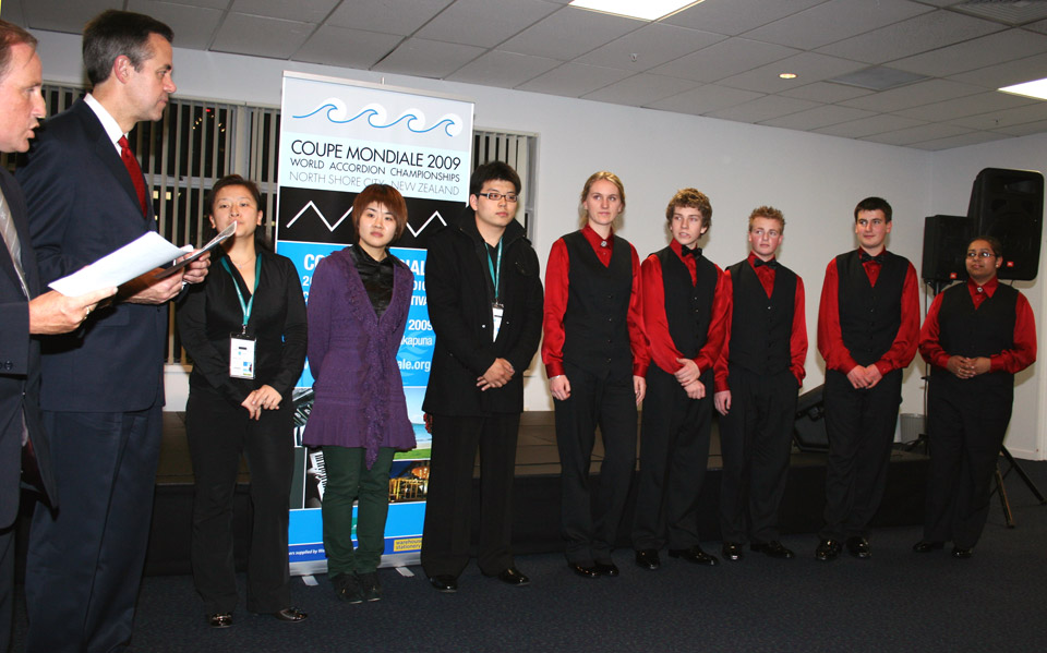 Contestants in the International Competition for Ensemble Music