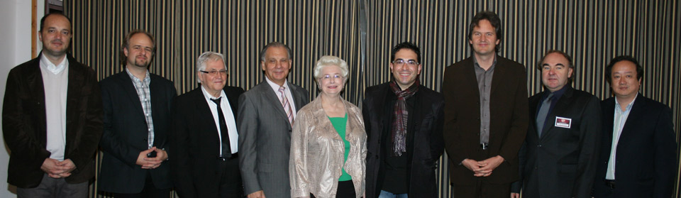 Milijan Bjeletic (Serbia), Raimondas Sviackevicius (Lithuania), Jacques Mornet (France), President of the Jury: Viatcheslav Semionov (Russia), 