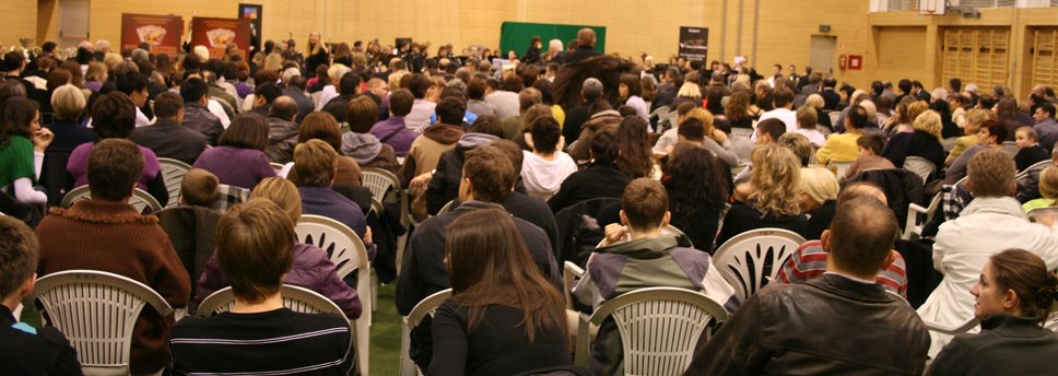 audience at Closing Ceremony