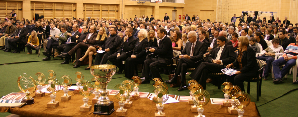 Audience at closing ceremony