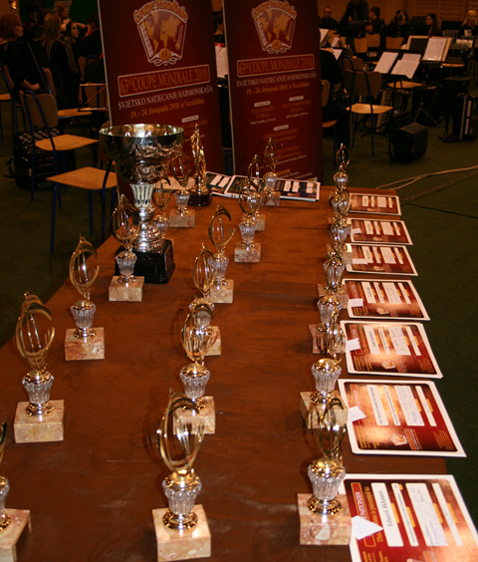 Coupe Mondiale trophies